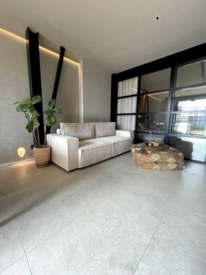 Modern canal-side loft with private garden